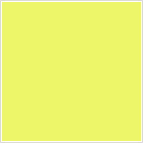 EDF668 Hex Color Image (CANARY, YELLOW GREEN)