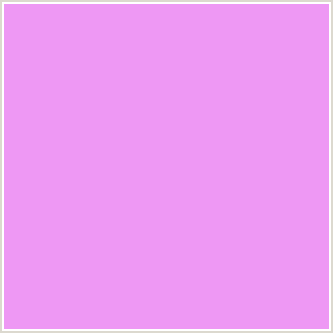 EE98F4 Hex Color Image (DEEP PINK, FUCHSIA, FUSCHIA, HOT PINK, MAGENTA, PERFUME)