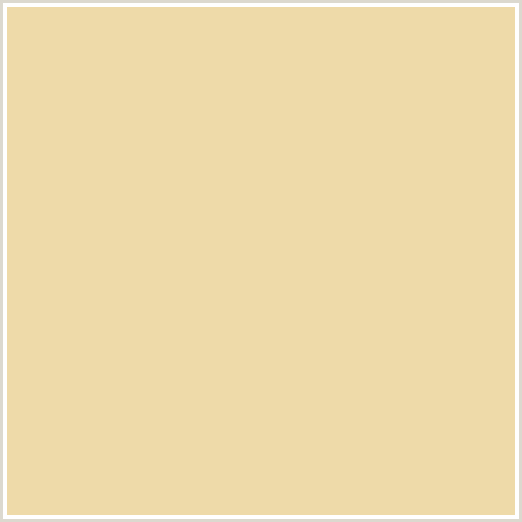EEDAA9 Hex Color Image (DOUBLE COLONIAL WHITE, YELLOW ORANGE)