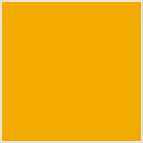 F0AA00 Hex Color Image (WEB ORANGE, YELLOW ORANGE)