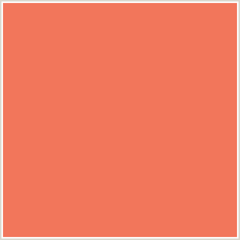 F2765B Hex Color Image (BURNT SIENNA, RED ORANGE)