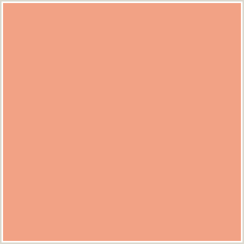 F2A285 Hex Color Image (RED ORANGE, TACAO)