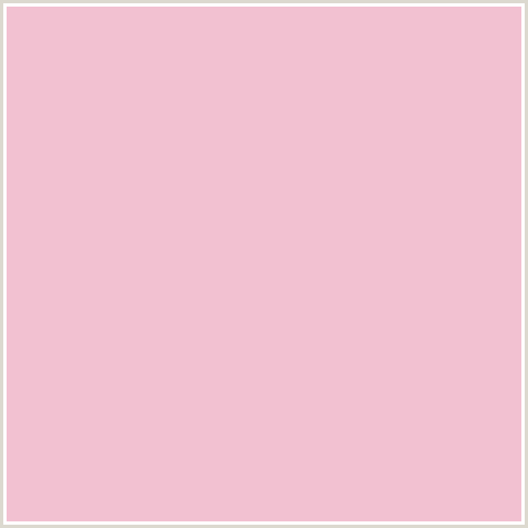 F2C1D1 Hex Color Image (AZALEA, RED)