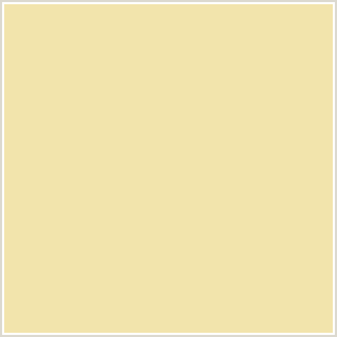 F2E4AC Hex Color Image (ORANGE YELLOW, WHEAT)