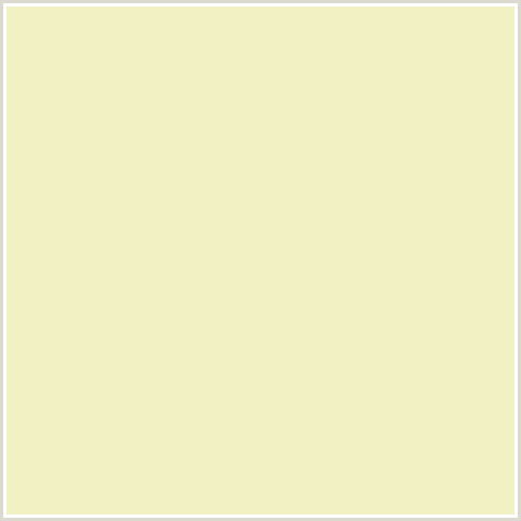 F2F1C3 Hex Color Image (MINT JULEP, YELLOW)