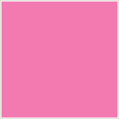 F37AB1 Hex Color Image (DEEP PINK, FUCHSIA, FUSCHIA, HOT PINK, MAGENTA, PERSIAN PINK)