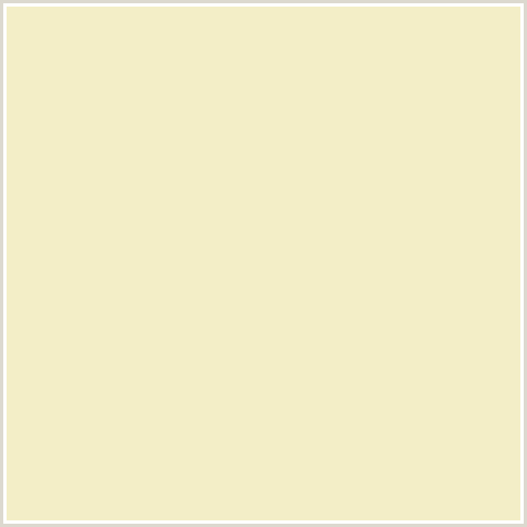 F3EEC7 Hex Color Image (MINT JULEP, YELLOW)