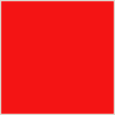 F41414 Hex Color Image (RED, TORCH RED)