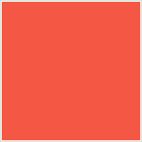 F45744 Hex Color Image (FLAMINGO, RED)