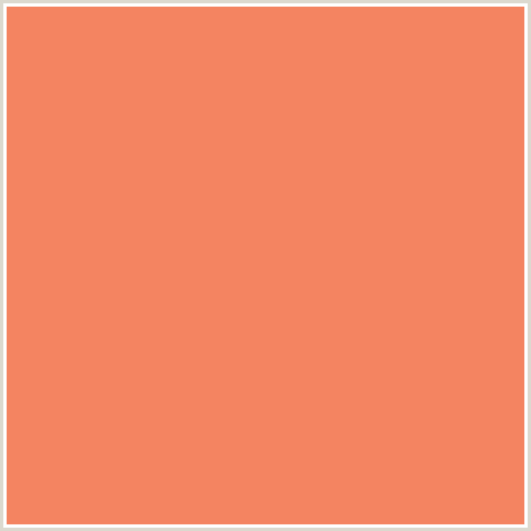 F48461 Hex Color Image (RED ORANGE, SANDY BROWN)