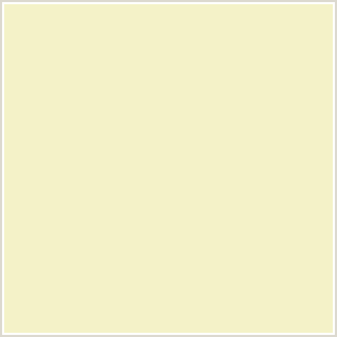 F4F2C8 Hex Color Image (TUSK, YELLOW)