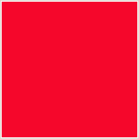 F5072B Hex Color Image (RED, TORCH RED)