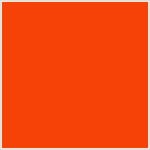 F54307 Hex Color Image (RED ORANGE, VERMILION)