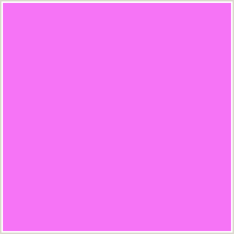 F674F6 Hex Color Image (DEEP PINK, FUCHSIA, FUSCHIA, HOT PINK, LAVENDER MAGENTA, MAGENTA)