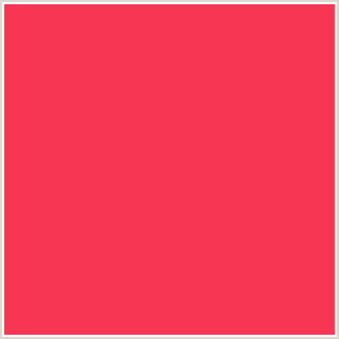F73653 Hex Color Image (RADICAL RED, RED)