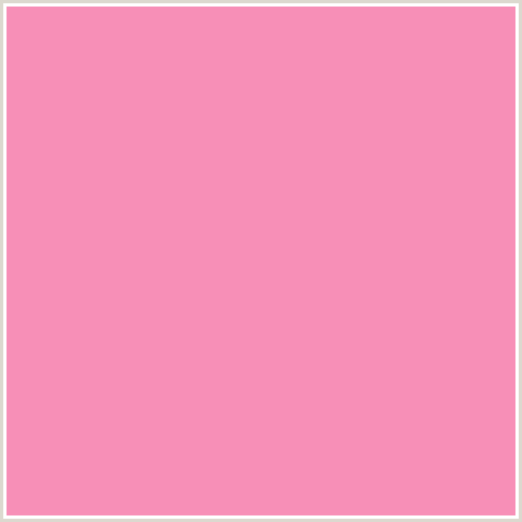 F78FB7 Hex Color Image (PERSIAN PINK, RED, SALMON)