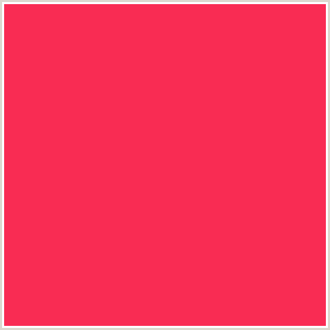 F92C53 Hex Color Image (RADICAL RED, RED)