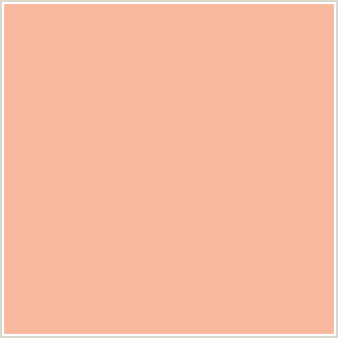 F9B99F Hex Color Image (RED ORANGE, ROSE BUD)