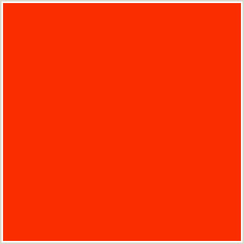 FA2D00 Hex Color Image (RED ORANGE, SCARLET)