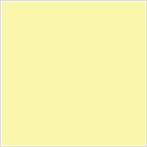 FAF7AA Hex Color Image (TEXAS, YELLOW)