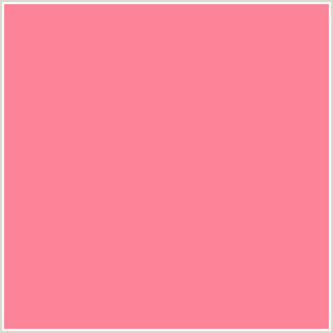 FB8498 Hex Color Image (RED, SALMON, TICKLE ME PINK)