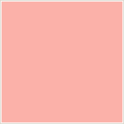 FBB1A9 Hex Color Image (RED, ROSE BUD)