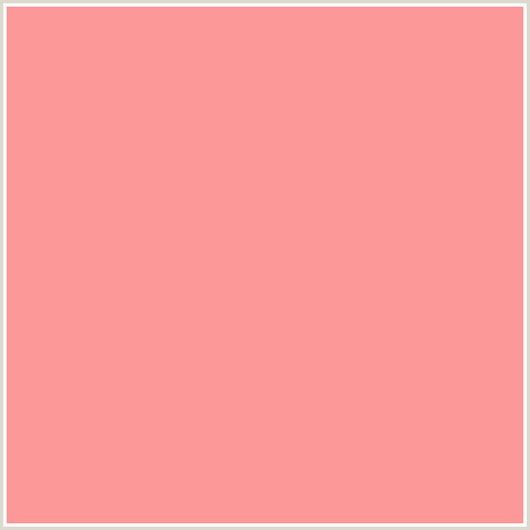 FC9898 Hex Color Image (RED, SWEET PINK)