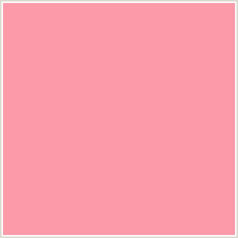 FC9AAA Hex Color Image (RED, SWEET PINK)