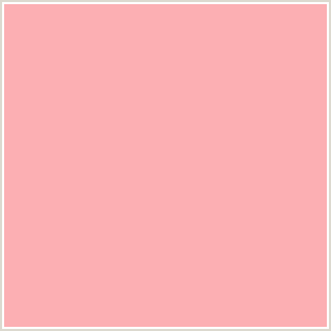 FCAFB3 Hex Color Image (RED, ROSE BUD)