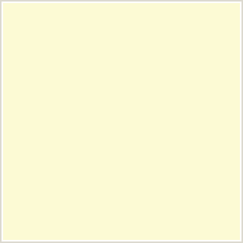 FCFAD4 Hex Color Image (DOUBLE PEARL LUSTA, YELLOW)