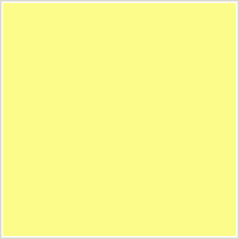 FCFC8A Hex Color Image (DOLLY, YELLOW GREEN)