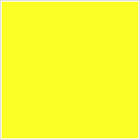 FCFF25 Hex Color Image (BROOM, YELLOW GREEN)