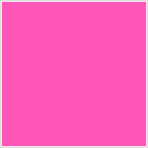 FE56B7 Hex Color Image (DEEP PINK, FUCHSIA, FUSCHIA, HOT PINK, MAGENTA)