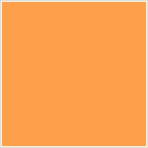 FE9F4B Hex Color Image (ORANGE RED, YELLOW ORANGE)