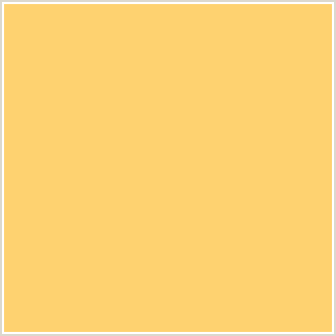 FED270 Hex Color Image (GOLDENROD, YELLOW ORANGE)