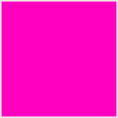 FF00BF Hex Color Image (DEEP PINK, FUCHSIA, FUSCHIA, HOT PINK, MAGENTA, PURPLE PIZZAZZ)