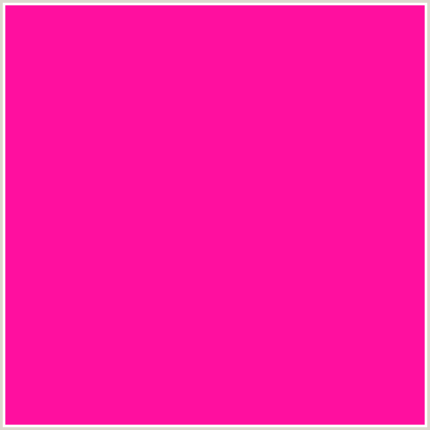 FF0F9F Hex Color Image (DEEP PINK, FUCHSIA, FUSCHIA, HOLLYWOOD CERISE, HOT PINK, MAGENTA)