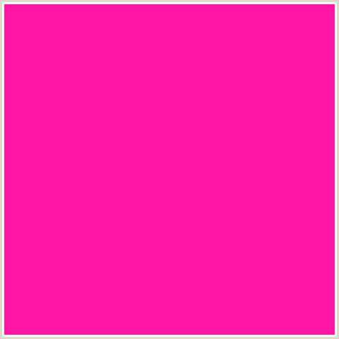 FF16A5 Hex Color Image (DEEP PINK, FUCHSIA, FUSCHIA, HOT PINK, MAGENTA, PERSIAN ROSE)