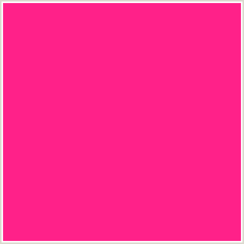 FF2189 Hex Color Image (DEEP PINK, FUCHSIA, FUSCHIA, HOT PINK, MAGENTA, WILD STRAWBERRY)