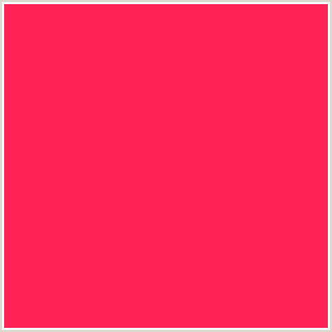 FF2255 Hex Color Image (RADICAL RED, RED)