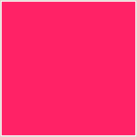 FF2266 Hex Color Image (RADICAL RED, RED)