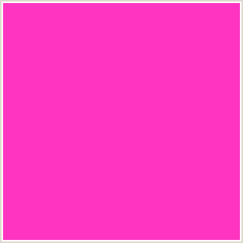 FF34C0 Hex Color Image (DEEP PINK, FUCHSIA, FUSCHIA, HOT PINK, MAGENTA, RAZZLE DAZZLE ROSE)