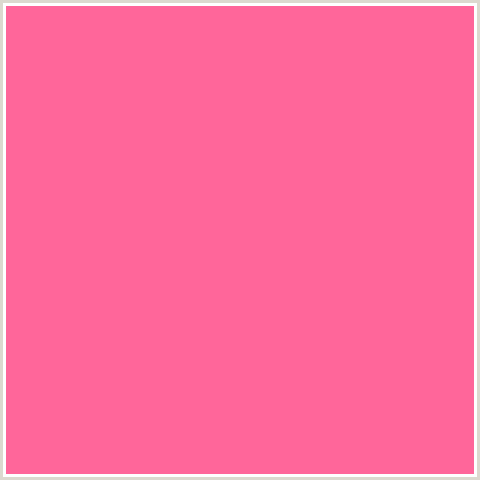 FF669A Hex Color Image (HOT PINK, RED)