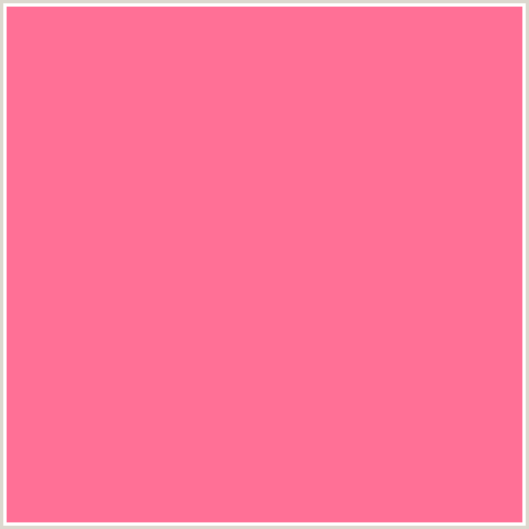 FF7096 Hex Color Image (RED, SALMON, TICKLE ME PINK)