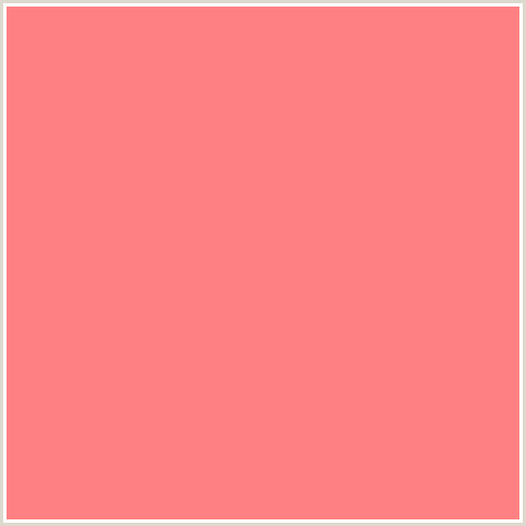 FF8082 Hex Color Image (GERALDINE, LIGHT RED, PINK, RED, SALMON)