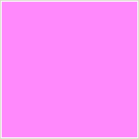 FF89FC Hex Color Image (BLUSH PINK, DEEP PINK, FUCHSIA, FUSCHIA, HOT PINK, MAGENTA)