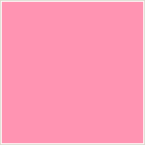 FF94B2 Hex Color Image (LIGHT RED, PINK, PINK SALMON, RED, SALMON)