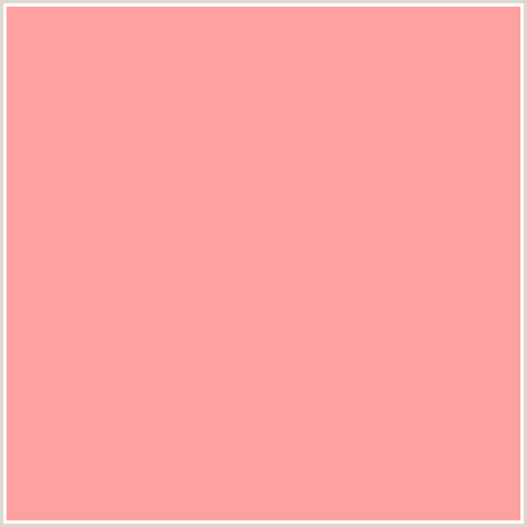 FFA1A2 Hex Color Image (LIGHT RED, PINK, RED, SWEET PINK)