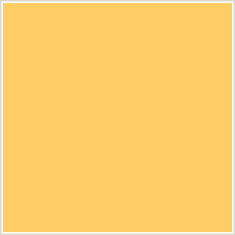FFCC66 Hex Color Image (GOLDEN TAINOI, YELLOW ORANGE)
