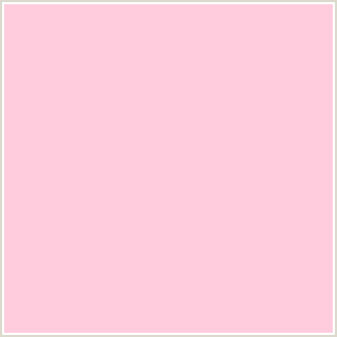 FFCCDD Hex Color Image (LIGHT RED, PASTEL PINK, PINK, RED)